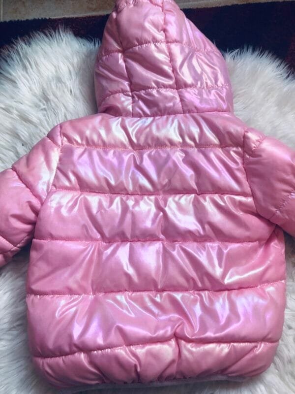 Polovna roze jakna Sinsay, velicine 98.