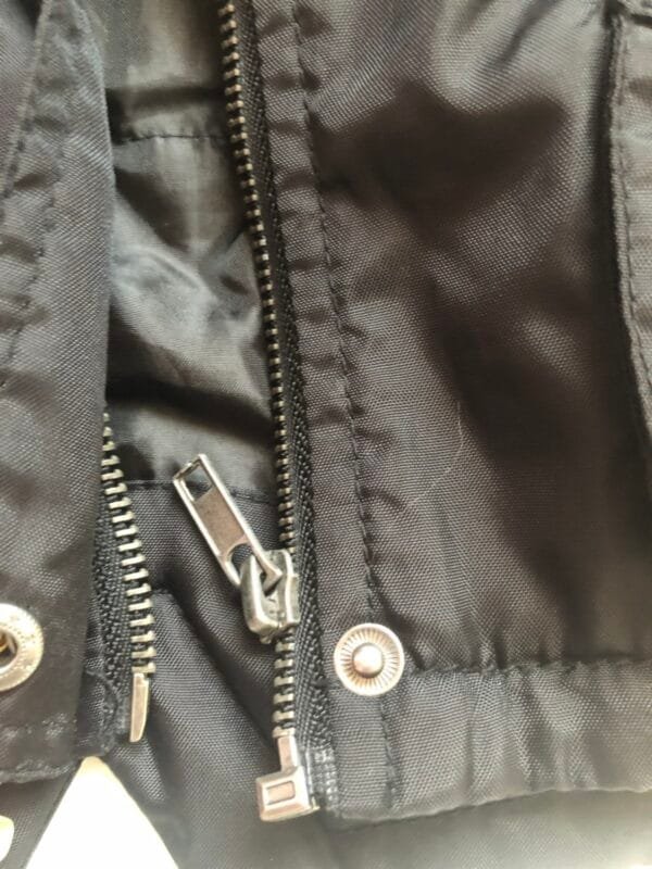 Polovna jakna crne boje za devojcice, velicine 86.