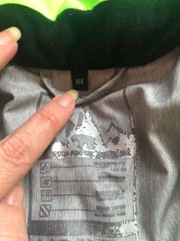 Polovna zimska jakna Northville za decake, velicine 104.