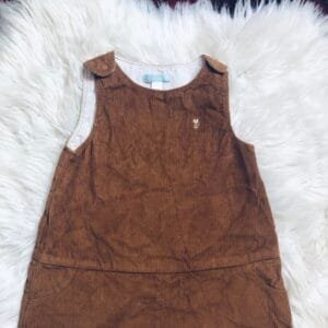 Polovna haljina Obaibi, oker-braon boje, velicina 86.