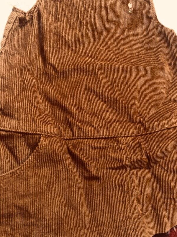 Polovna haljina Obaibi, oker-braon boje, velicina 86.