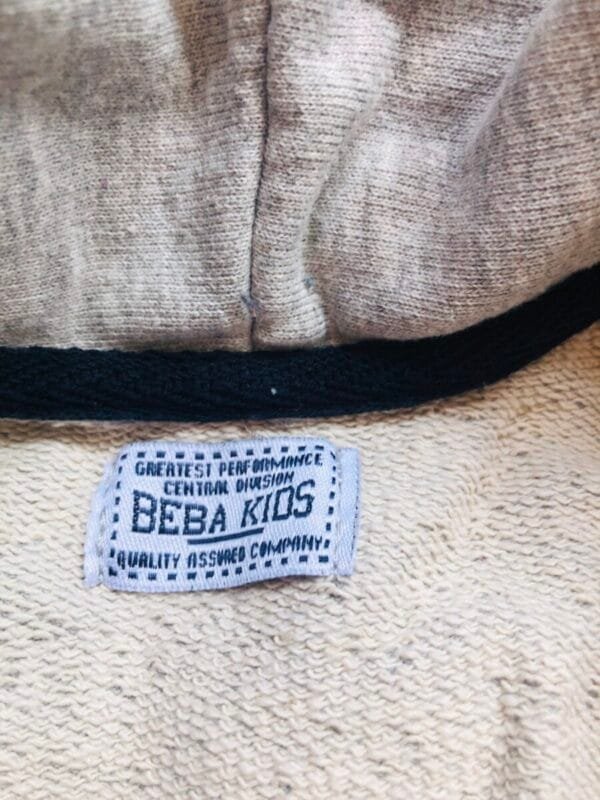 Polovan sivi prsluk Beba kids za decake, velicine 2.
