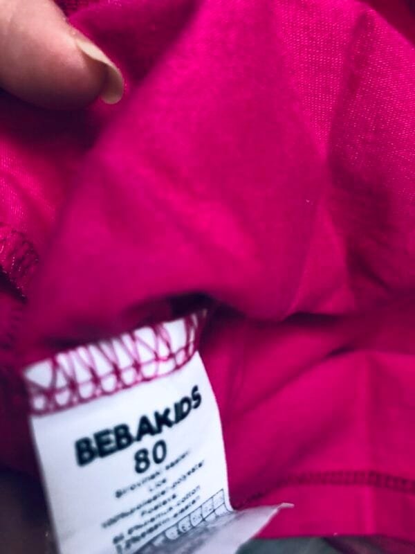 Polovna haljina Bebakids pink boje, velicina 80.