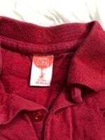 Polovni crveni Koton bodiji za bebu decaka, velicine 12-18m.