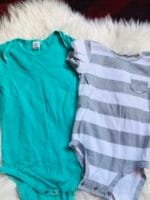 Polovni bodiji za bebu decaka, velicine 24m.