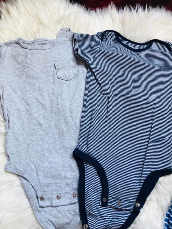 Polovni bodiji za bebu decaka, velicine 24m.