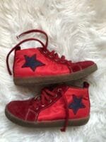Polovne crvene Falcotto cipele, velicine 25.