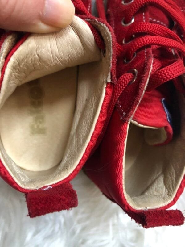 Polovne crvene Falcotto cipele, velicine 25.