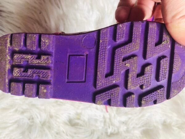 Polovne Elsa & Ana gumene cizme pink boje.