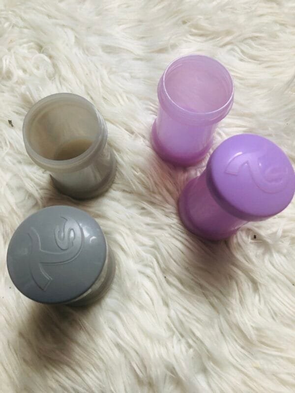 Polovna Twistshake posuda za cuvanje hrane 100ml, dva komada.