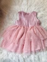 Elegantna roze haljinica velicine 68.