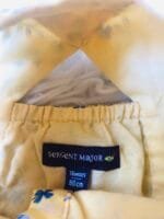 Sergent Major haljina zuta sa cveticima i sesirima, velicine 80.