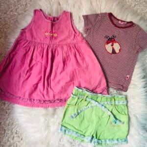 Letnji set za devojcice velicine 86.