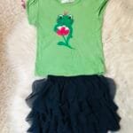 Letnji set suknjice i majice velicine 104.