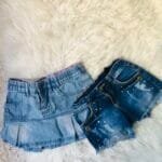 Suknjica i sors texas velicine 110-116.