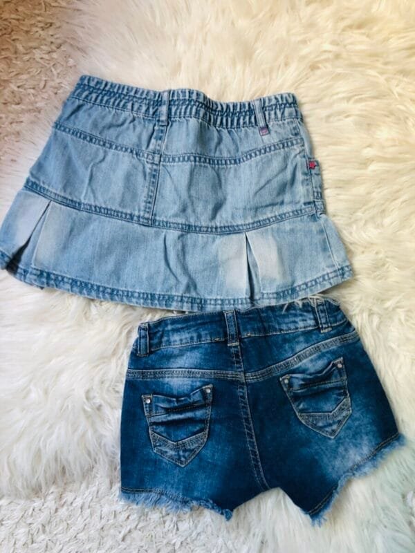 Suknjica i sors texas velicine 110-116.