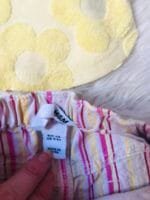 Letnji set velicine 116, suknjice i majica .