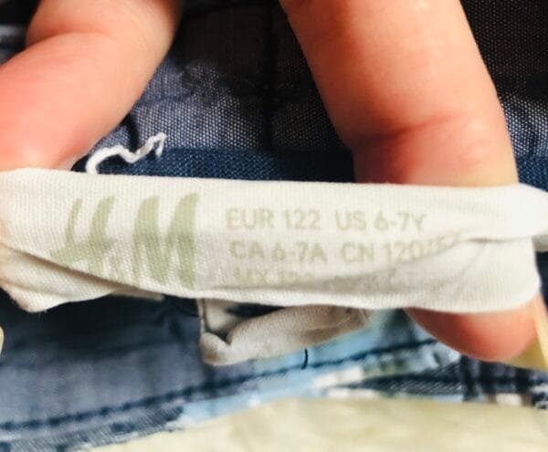 H&M Bermude vel 122 - Slika 2