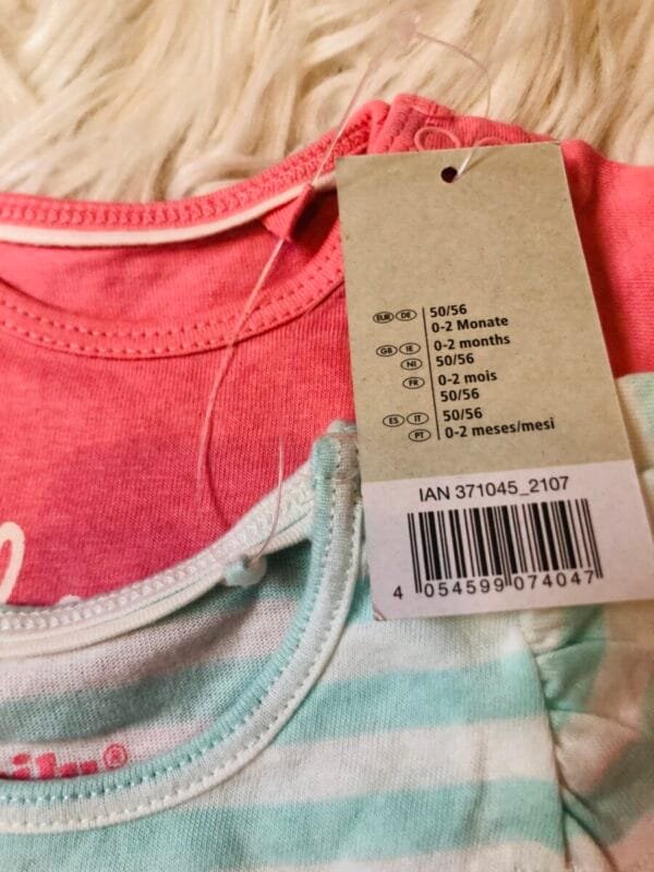 Majice 2 kom vel 50/56 - Slika 3