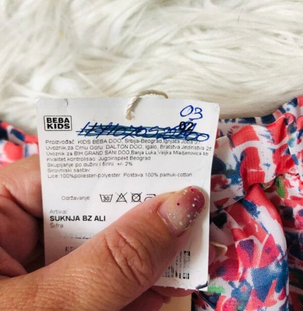 Suknja Bebakids Novo vel 98 - Slika 2