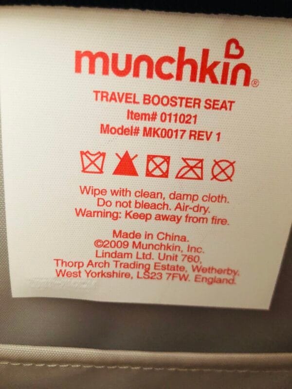 Munchkin booster stolica za hranjenje - Slika 9