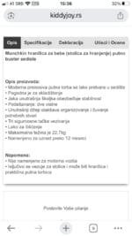 Munchkin booster stolica za hranjenje - Slika 10