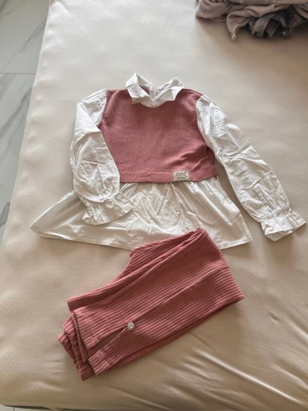 Komplet hlace i košulja veličina 10 godina - Slika 2