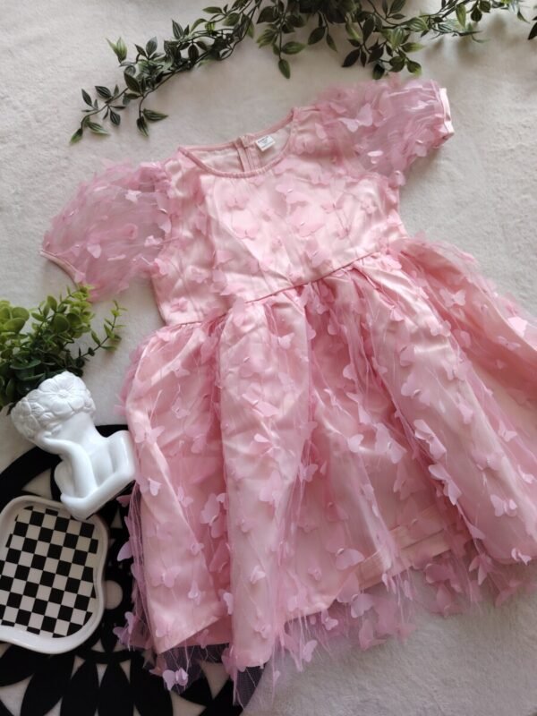 Haljina sa 3D leptirićima - Slika 2