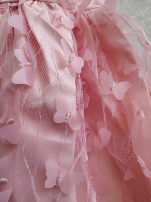 Haljina sa 3D leptirićima - Slika 3