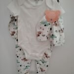 Komplet za bebe trodelni NOV Vel 68/74