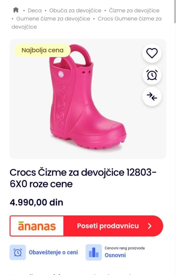 Crocs gumene čizme - Slika 3