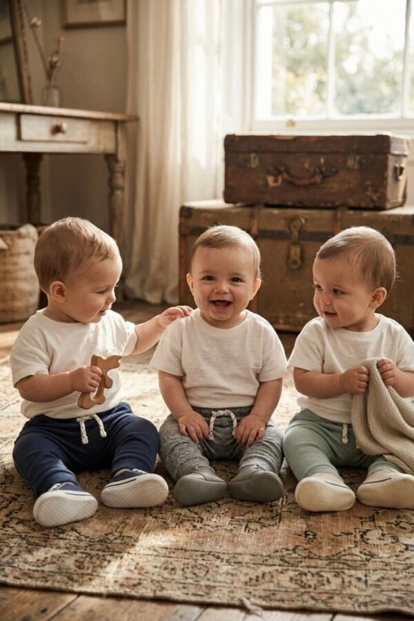 Set 3 C&A trenerke za bebe Vel 6-9m - Slika 4