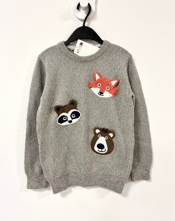 C&A koncani dzemper sa zivotinjama - Slika 4