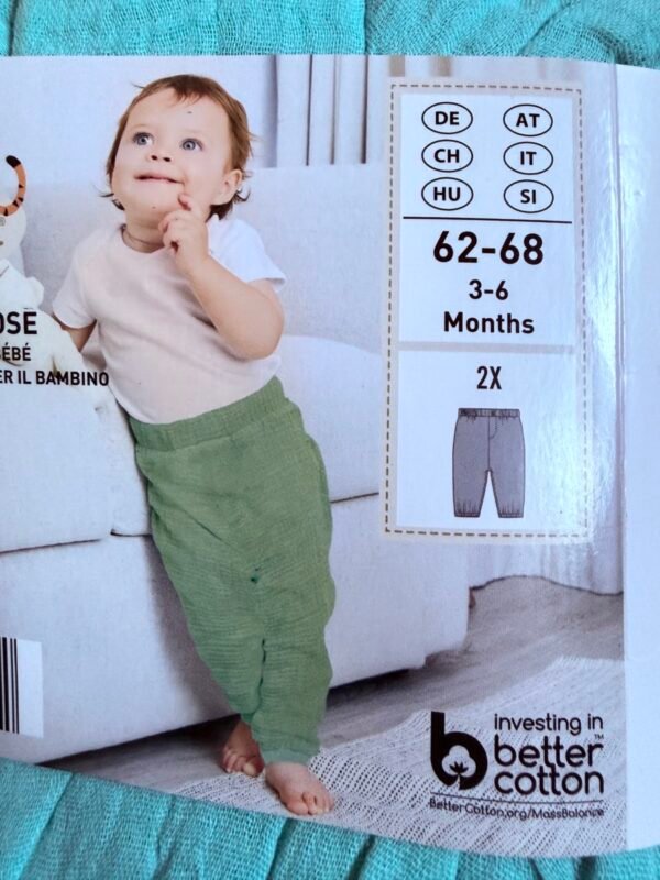 Pantalone 2 kom Vel 62/68 - Slika 3