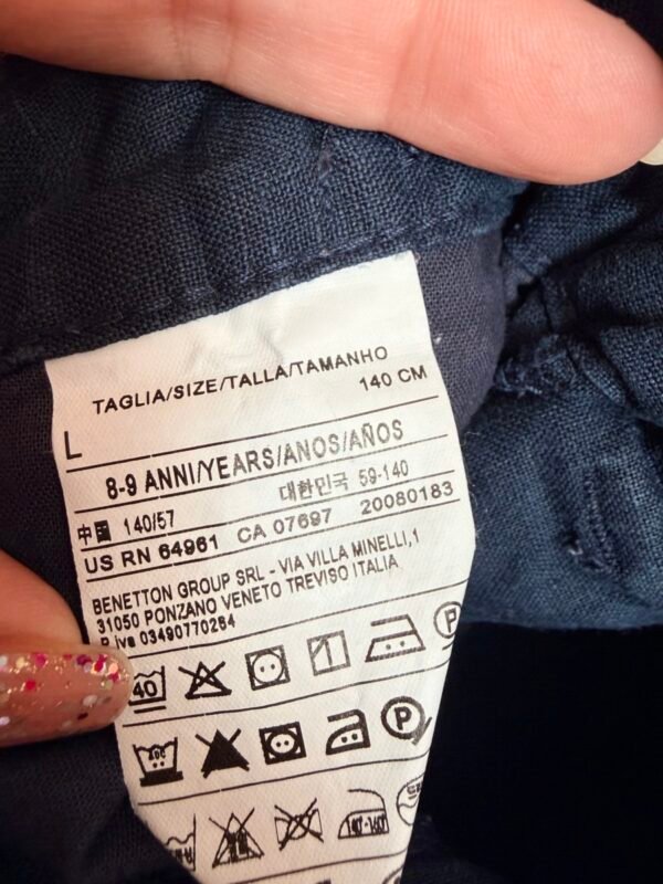 Benetton bermude Vel 140 - Slika 3