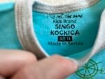 Majica dug rukav, Gingo kockica, vel 74 - Slika 2